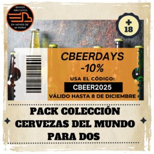 PACK COLECCIÓN CERVEZAS DEL MUNDO PARA DOS