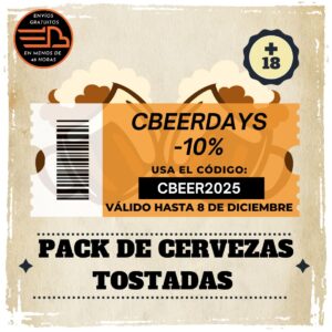PACK DE CERVEZAS TOSTADAS